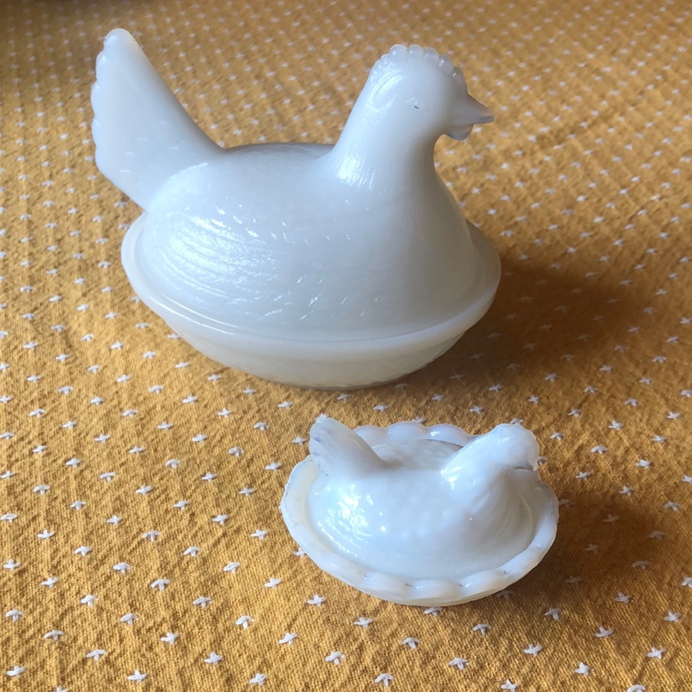 Farmhouse Chic Hen Nesting Bowls
